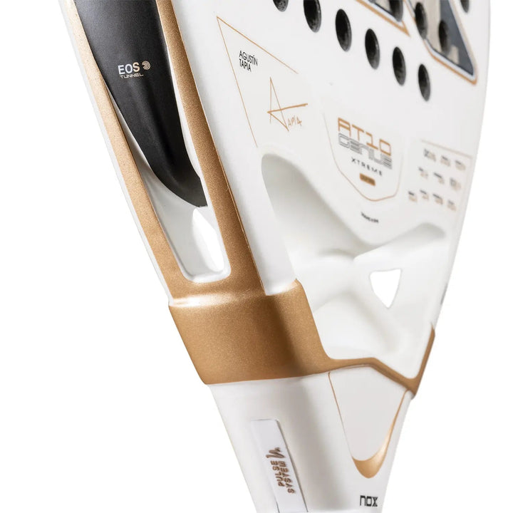 RAQUETTE DE PADEL - 2026 AT10 GENIUS 12K ALUM XTREM PAR AGUSTIN TAPIA Nox