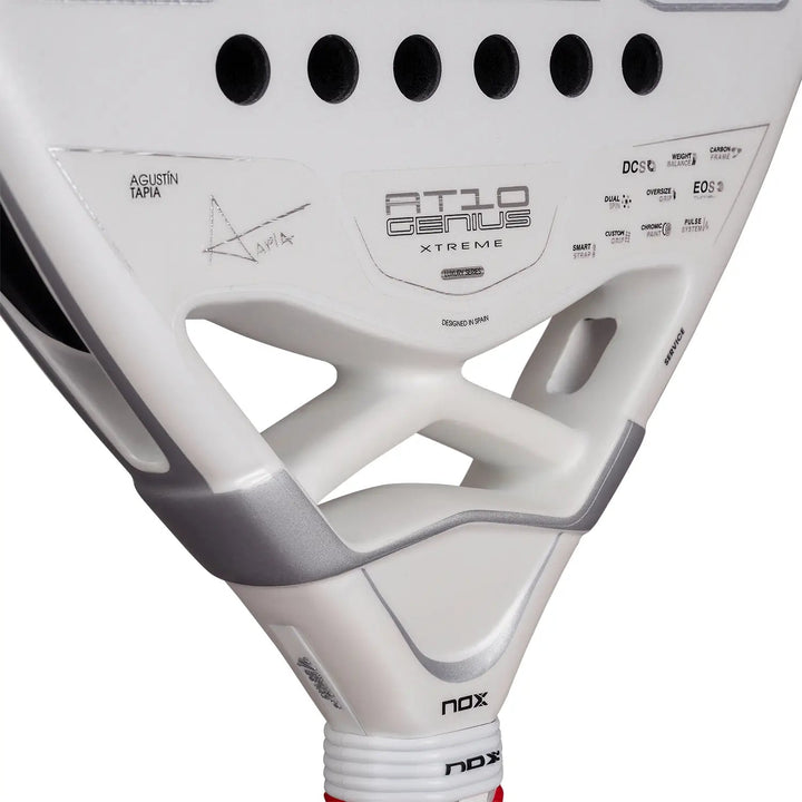 RAQUETTE DE PADEL - 2026 - AT10 GENIUS ATTACK 12 ALUM XTREM PAR AGUSTIN TAPIA Nox