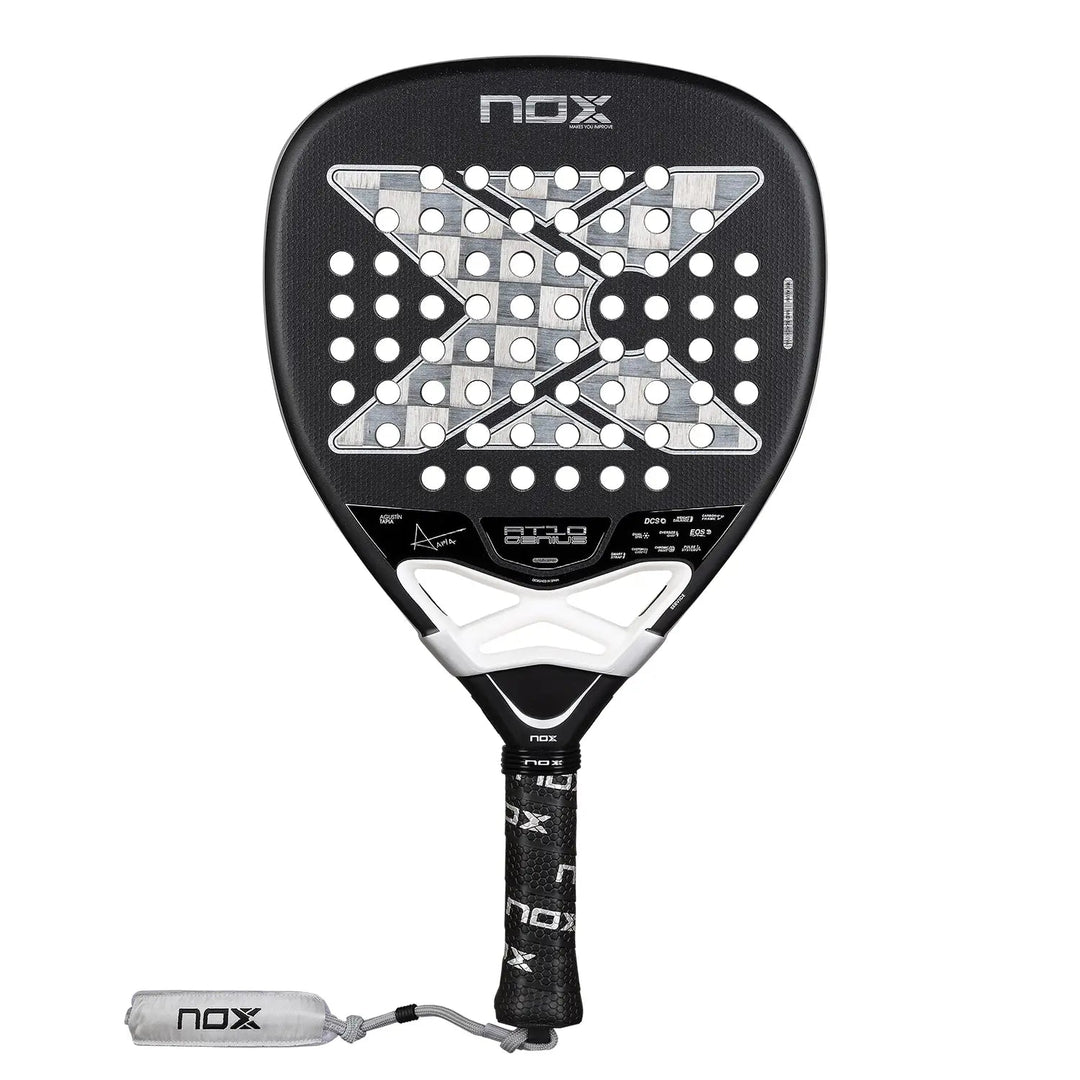 RAQUETTE DE PADEL NOX 2026 - AT10 Genius ATTACK 18K Alum par Agustín TAPIA Nox