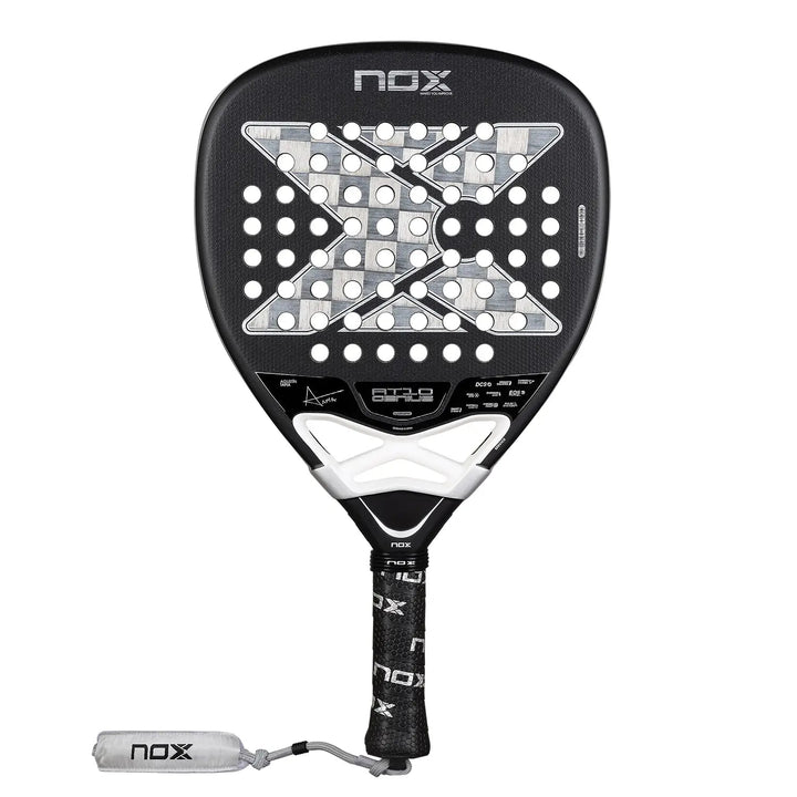RAQUETTE DE PADEL NOX 2026 - AT10 Genius ATTACK 18K Alum par Agustín TAPIA Nox