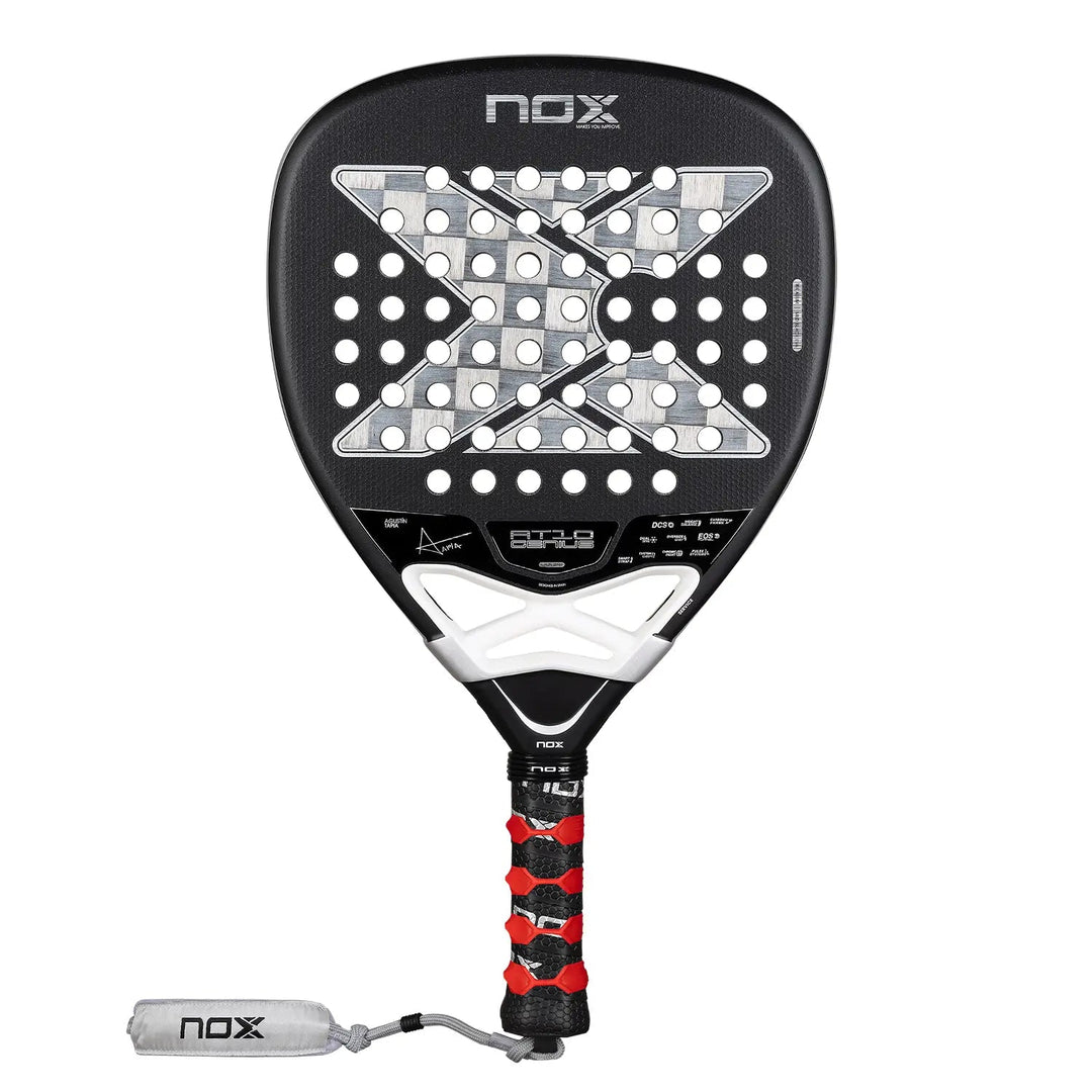 RAQUETTE DE PADEL NOX 2026 - AT10 Genius ATTACK 18K Alum par Agustín TAPIA Nox