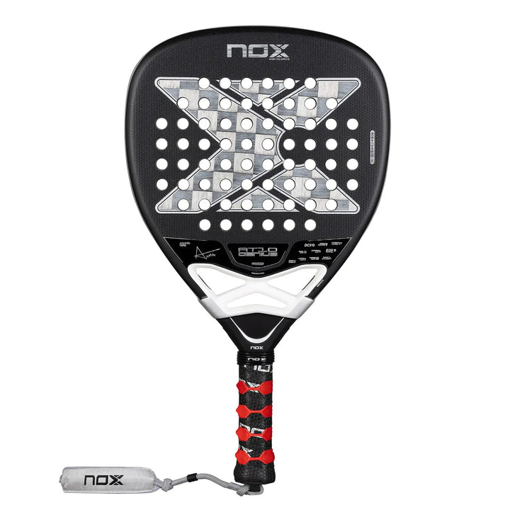 RAQUETTE DE PADEL NOX 2026 - AT10 Genius ATTACK 18K Alum par Agustín TAPIA Nox