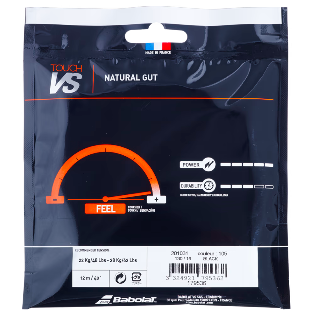 CORDAGE BABOLAT TOUCH VS 12M Babolat