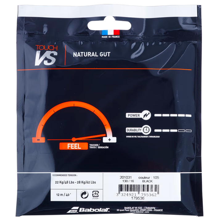 CORDAGE BABOLAT TOUCH VS 12M Babolat