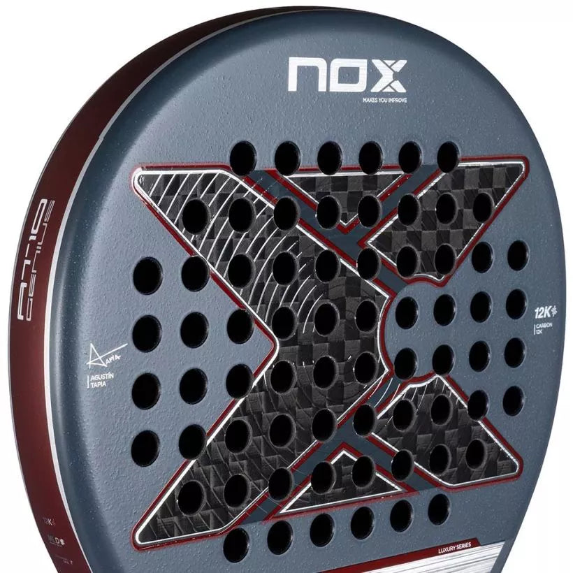 RAQUETTE DE PADEL NOX 2025 - AT10 Genius 12K par Agustín TAPIA Nox
