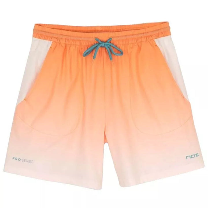 SHORT DE PADEL NOX – Homme PRO – Orange Nox