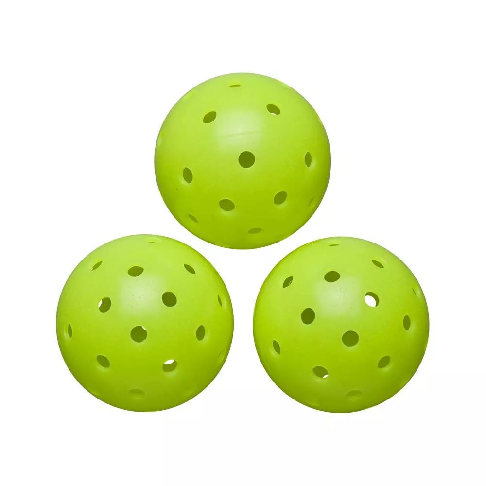 BALLES DE PICKLEBALL WILSON MAX 40 OUTDOOR GREEN X3 Wilson