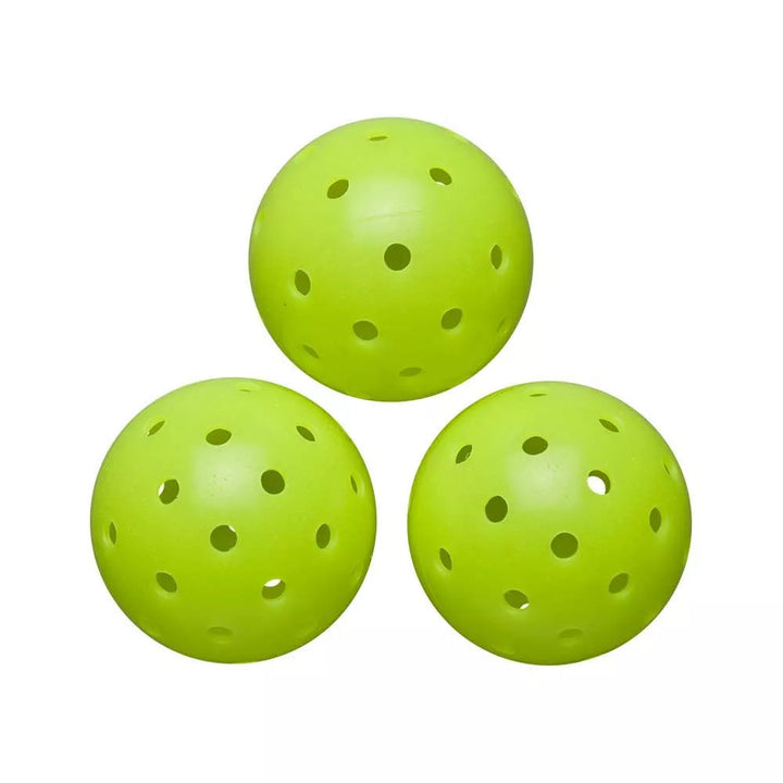 BALLES DE PICKLEBALL WILSON MAX 40 OUTDOOR GREEN X3 Wilson