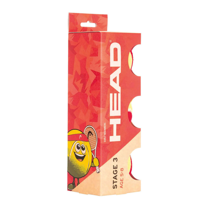 BALLES DE TENNIS HEAD STAGE 3 - RED Head