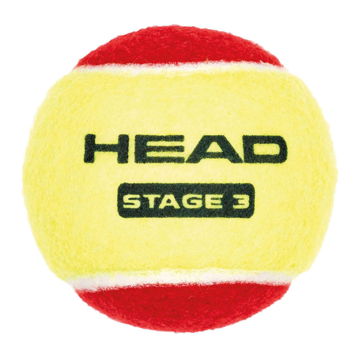BALLES DE TENNIS HEAD STAGE 3 - RED Head