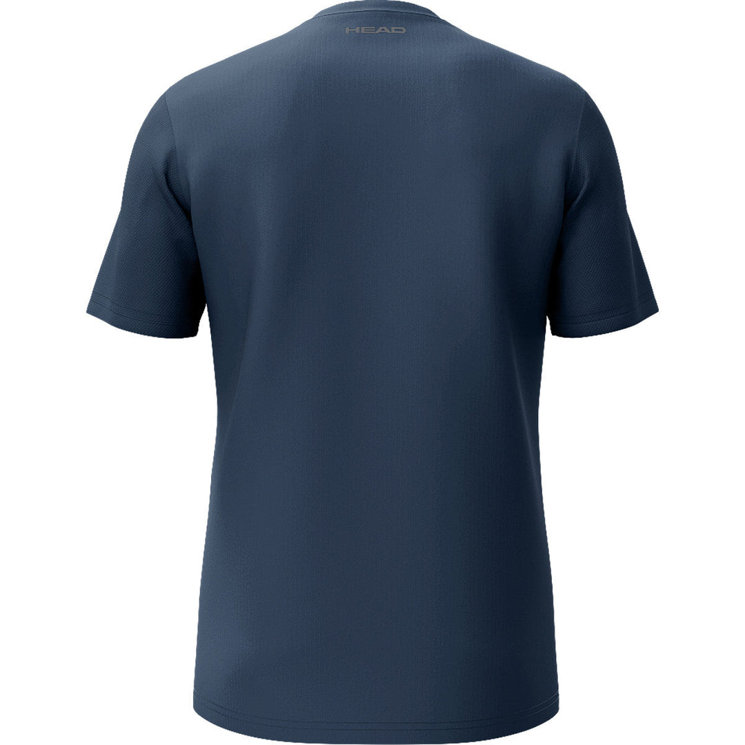 T-SHIRT HEAD CLUB 25 TECH JUNIOR BLEU MARINE Head