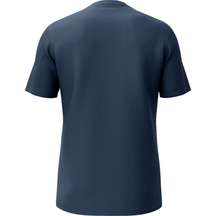 T-SHIRT HEAD CLUB 25 TECH JUNIOR BLEU MARINE Head