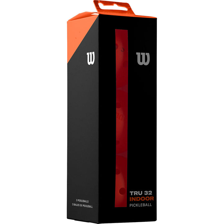 BALLES DE PICKLEBALL WILSON TRU 32 INDOOR ORANGE X3 Wilson