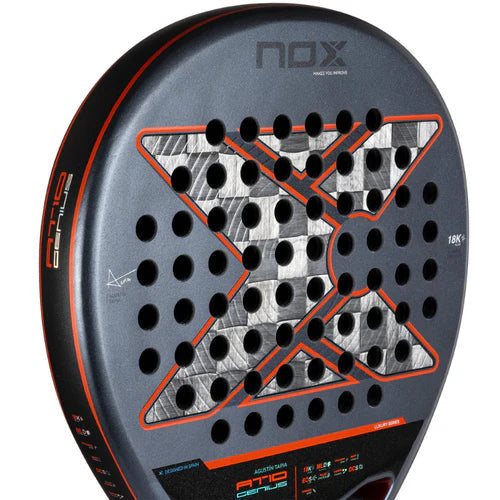RAQUETTE DE PADEL NOX 2025 - AT10 Genius 18K par Agustín TAPIA Nox