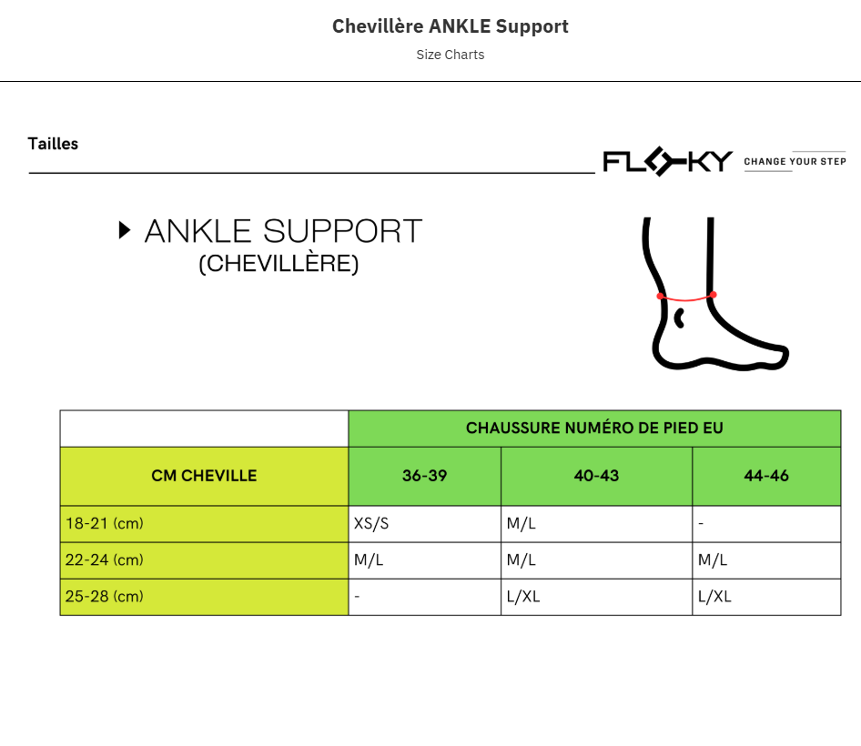 CHEVILLÈRE FLOKY ANKLE SUPPORT