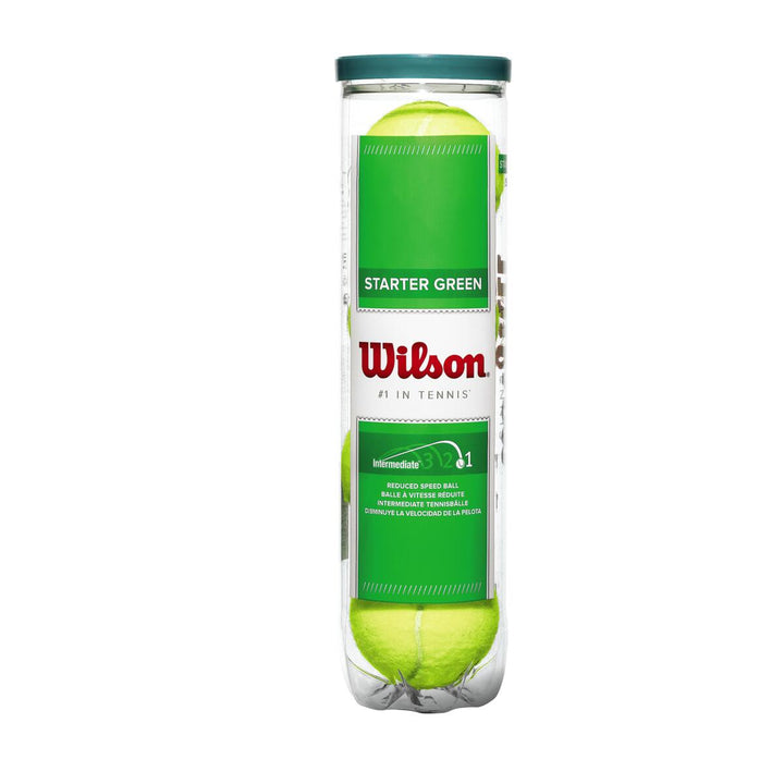 BALLES DE TENNIS WILSON STARTER PLAY GREEN X4 Wilson