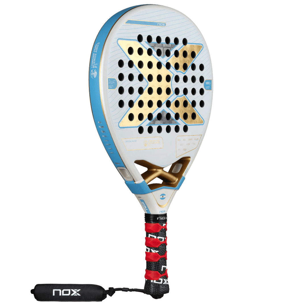 RAQUETTE DE PADEL NOX 2025 - AT10 Genius 18K Alum – Buenos Aires Exclusive Edition Nox