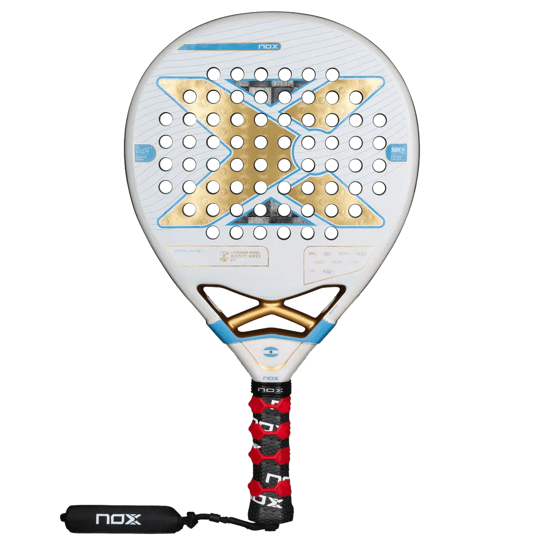 RAQUETTE DE PADEL NOX 2025 - AT10 Genius 18K Alum – Buenos Aires Exclusive Edition Nox
