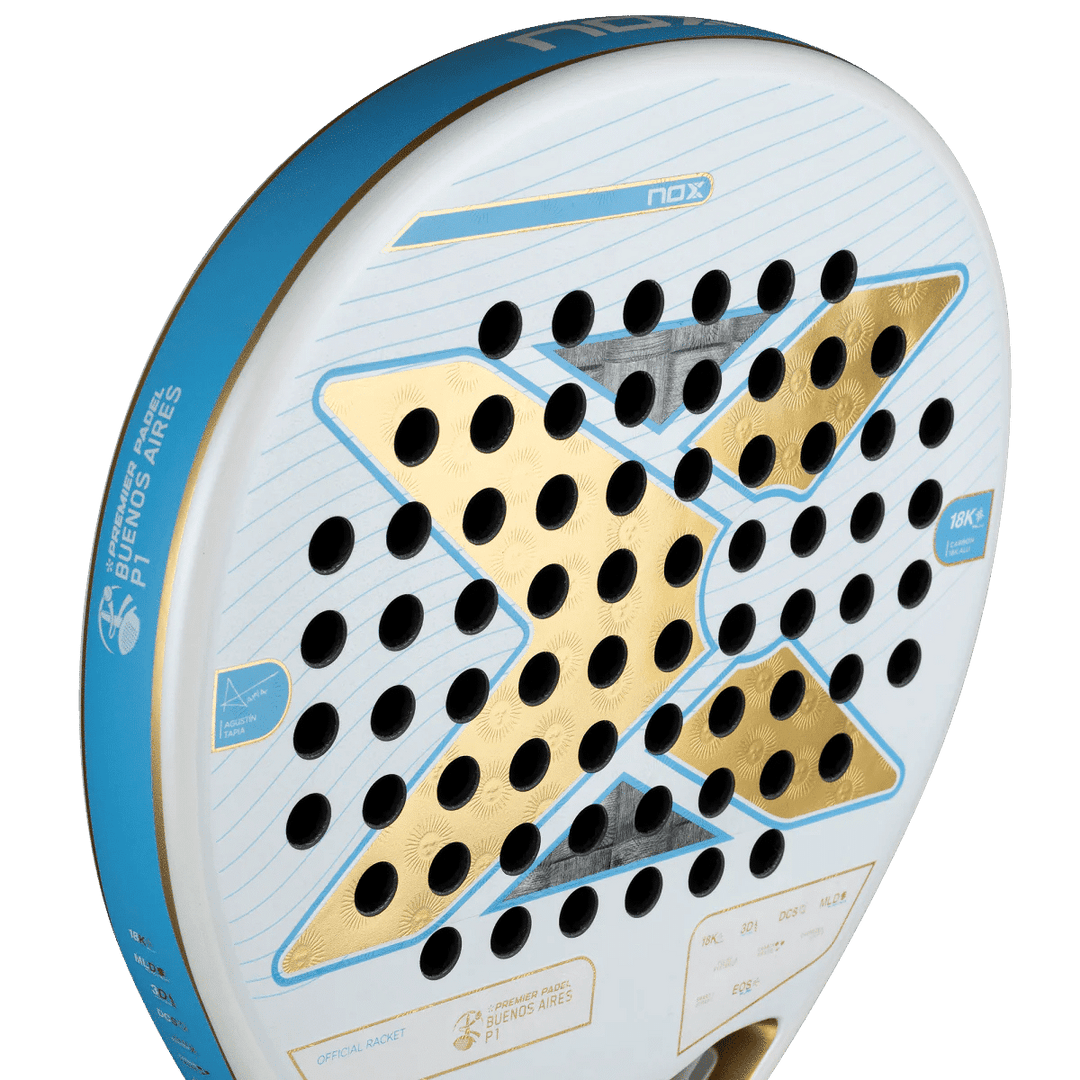 RAQUETTE DE PADEL NOX 2025 - AT10 Genius 18K Alum – Buenos Aires Exclusive Edition Nox