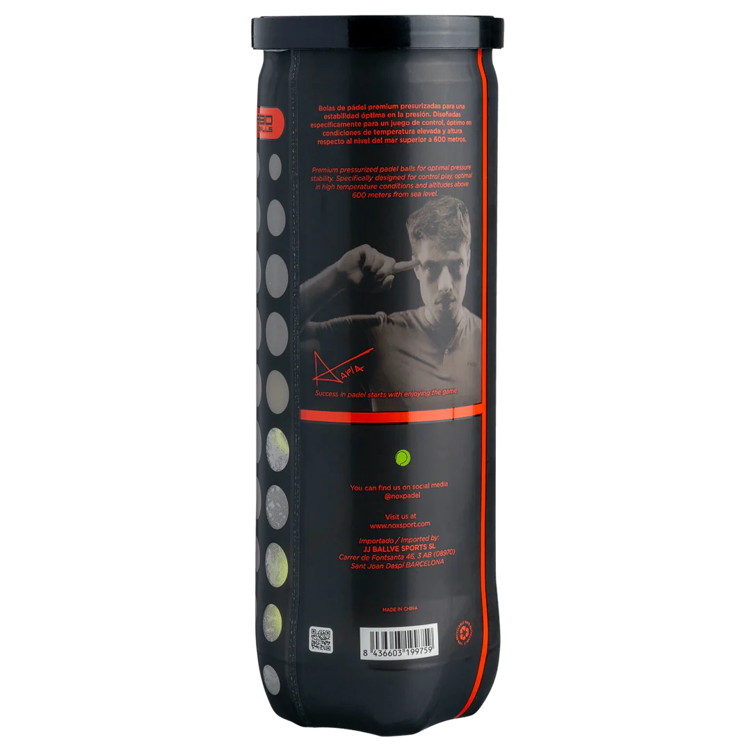 BALLES DE PADEL NOX NERBO X3 Nox