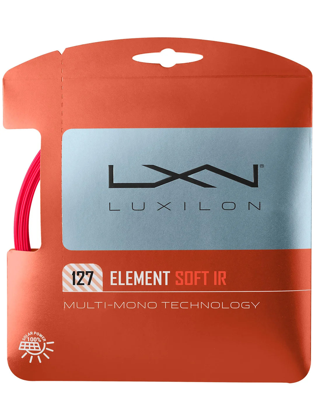 CORDAGE LUXILON ELEMENT IR SOFT 127 SET Red Luxilon
