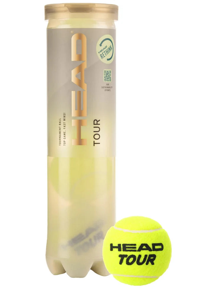 BALLES DE TENNIS HEAD TOUR X4 - TOURNAMENT Head