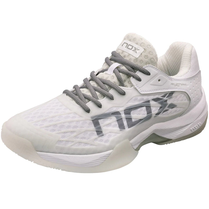 CHAUSSURES DE PADEL NOX AT10 BLANC / GRIS Nox