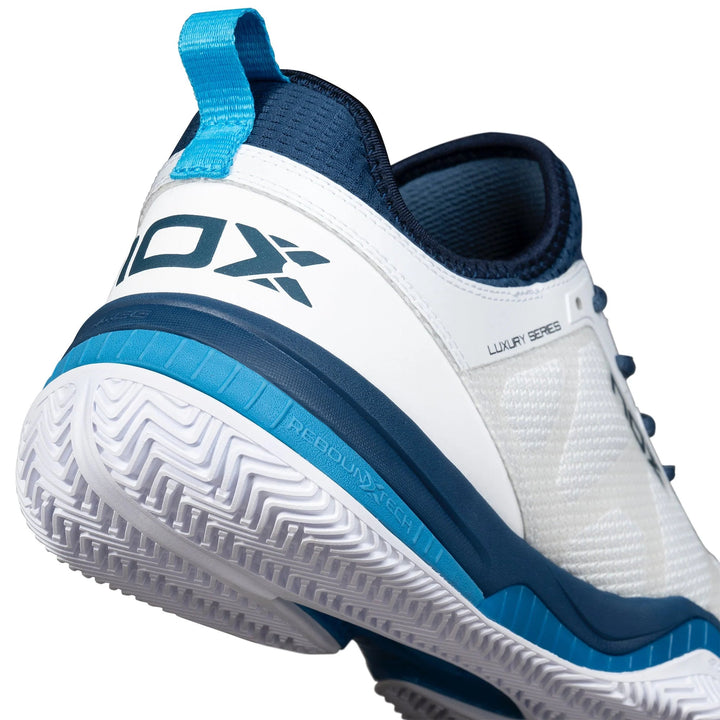 CHAUSSURES DE PADEL NOX AT10 NERBO BLANC / BLEU Suédois Nox